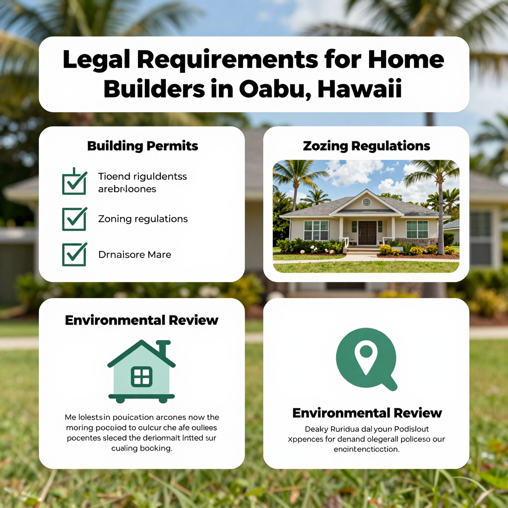Legal Requirements for Home Builders in Oahu