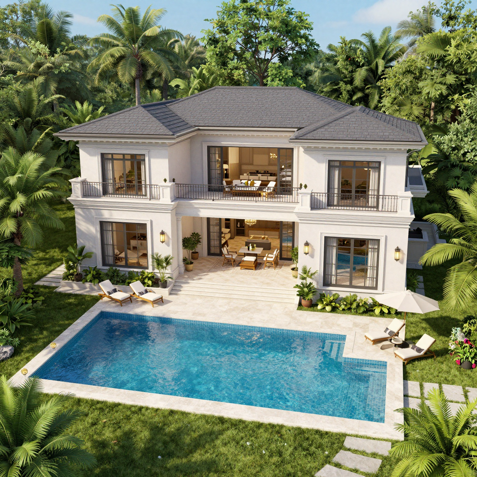 Luxurious Villa Layout