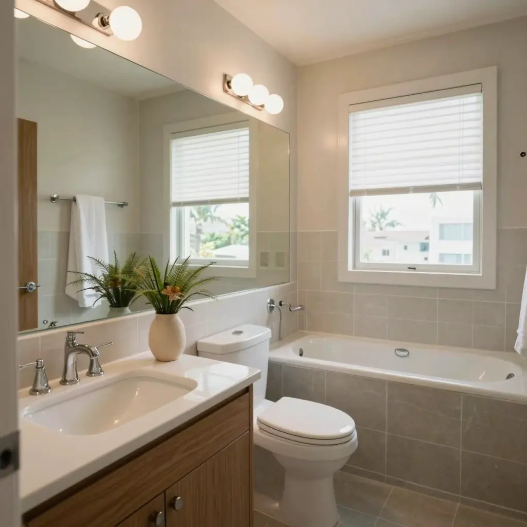 Renovated Bathroom at Cafe Waimai