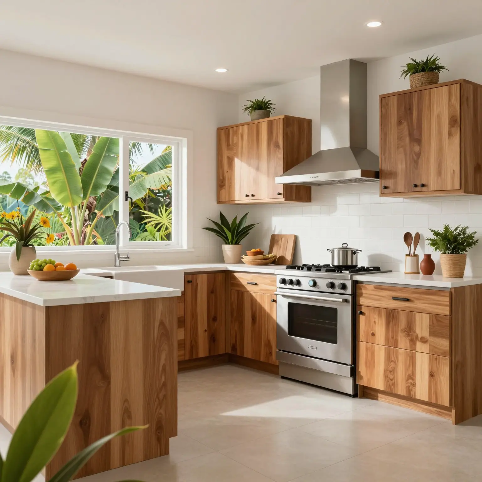 Hawaiian Kitchen Design