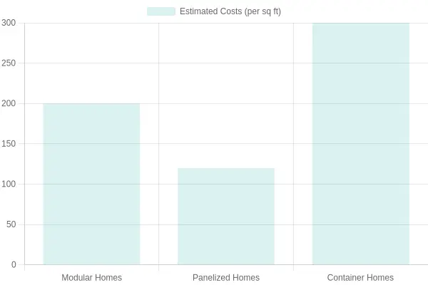Estimated Costs of Prefab Homes
