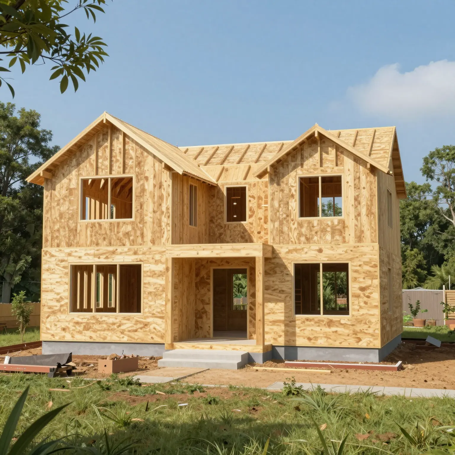 Shell Home Construction